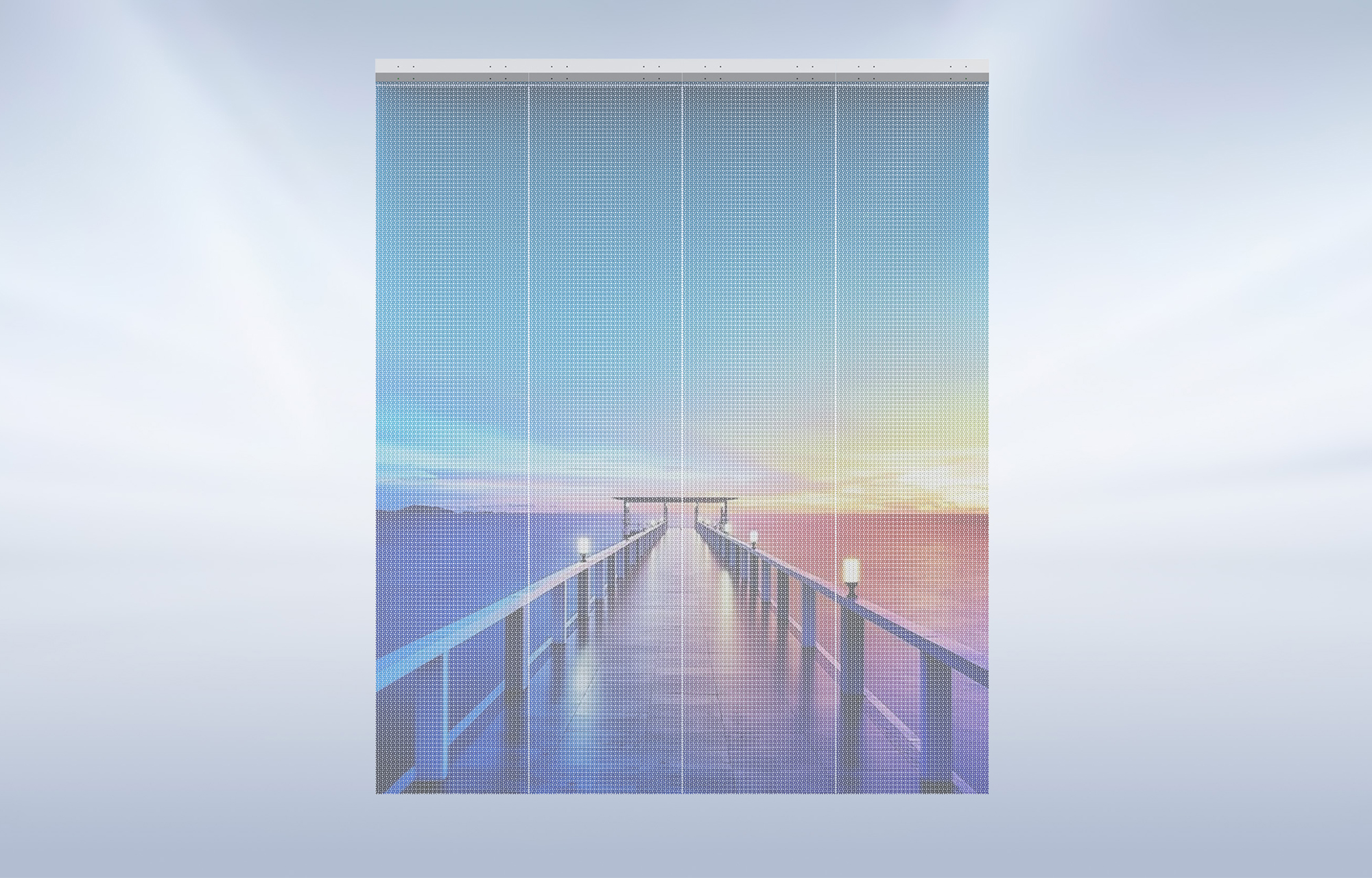 Pantalla LED transparente